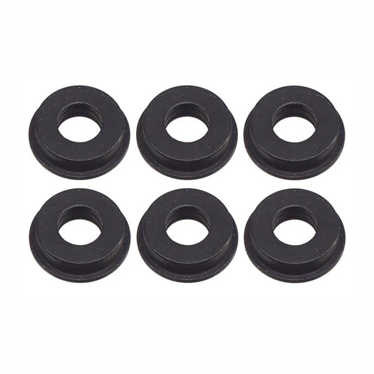 Leopard  4*8mm 機械加工スチールブッシング（AEG(機械の)メカボックス用）（4X8-ブラック）	