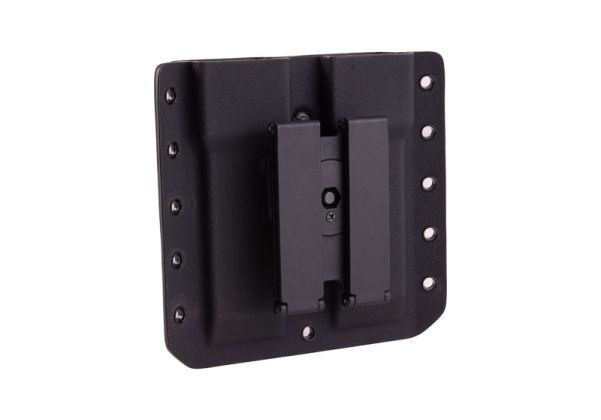 Laylax (バトルスタイル) Krytac Kriss Vector AEG & GBB エアソフト用カイデックスマガジンホルダー - ブラック
