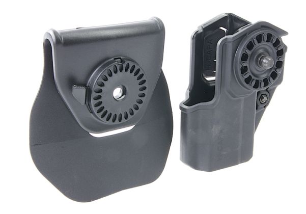 Laylax Tokyo Marui ハイキャパHolsters（CQCバトルスタイル、右手用）1911対応 - ブラック
