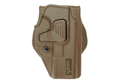 Laylax (バトルスタイル) CQCHolsters 左利き用 Tokyo Marui G17/18c/19/22/26、Umarex G17/19/19x GBB-Tan
