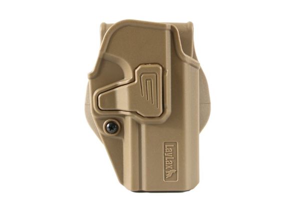 Laylax (バトルスタイル) CQCHolsters SIG AIR M17 GBBエアソフトピストル用 (右手用) - タン
