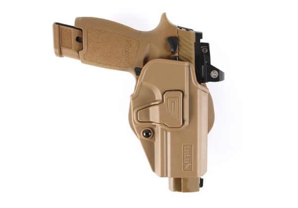 Laylax (バトルスタイル) CQCHolsters SIG AIR M17 GBBエアソフトピストル用 (右手用) - タン
