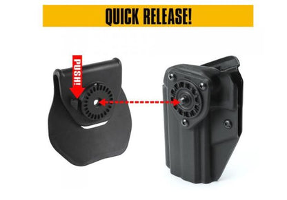 Laylax（バトルスタイル）カイデックスHolsters Tokyo Marui デザートイーグル .50AEシリーズ GBB用（右利き用） - ブラック
