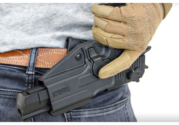 Laylax（バトルスタイル）CQCHolsters Tokyo Marui デザートイーグル .50AEシリーズ GBB用（右利き用） - ブラック
