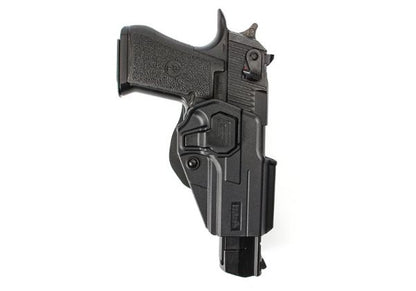 Laylax（バトルスタイル）CQCHolsters Tokyo Marui デザートイーグル .50AEシリーズ GBB用（右利き用） - ブラック
