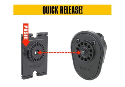 Laylax Krytac P90 バトルスタイル クイックHolsters - ブラック (Tokyo Marui P90対応)
