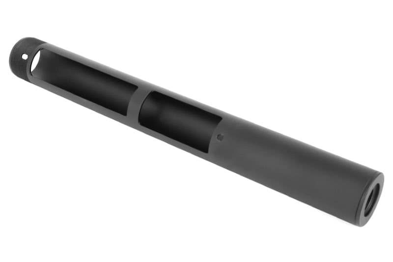 Laylax PSS Tokyo Marui VSR-ONE エアソフトガン スナイパー ショートアウター＆インナーバレル (120mm) - BK