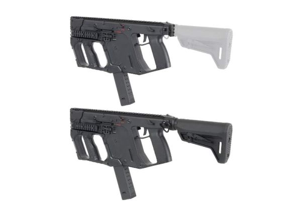 Laylax Kriss Vector AEG & GBB ピカティニーリアストックベース - ブラック
