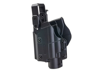 Laylax（バトルスタイル）マルチフィットウェポンライトHolsters LUX - ブラック（左利き用）
