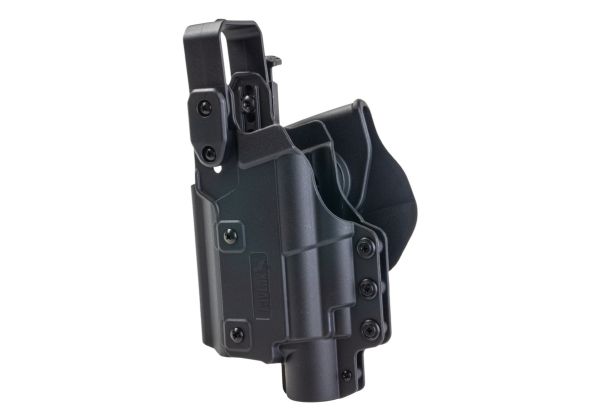 Laylax（バトルスタイル）マルチフィットウェポンライトHolsters LUX - ブラック（左利き用）