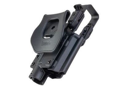 Laylax（バトルスタイル）マルチフィットウェポンライトHolsters LUX - ブラック（左利き用）
