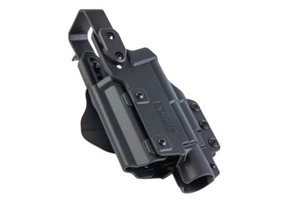 Laylax（バトルスタイル）マルチフィットウェポンライトHolsters LUX - ブラック（左利き用）
