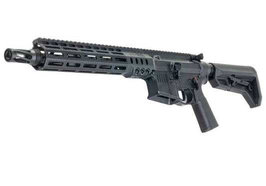 Lancer Tactical SOLGW ライセンス取得済み MK1 CAR 11.5インチ 5.56 MWS GBB エアソフトガン (Toxicant製) - ブラック (#TAAS)
