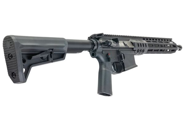 Lancer Tactical SOLGW ライセンス取得済み MK1 CAR 11.5インチ 5.56 MWS GBB エアソフトガン (Toxicant製) - ブラック (#TAAS)
