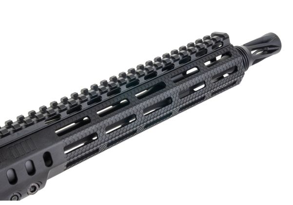 Lancer Tactical SOLGW ライセンス取得済み MK1 CAR 11.5インチ 5.56 MWS GBB エアソフトガン (Toxicant製) - ブラック (#TAAS)
