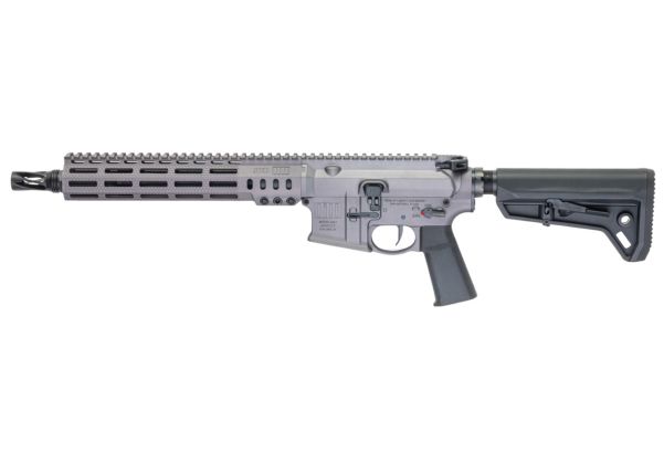 Lancer Tactical SOLGW ライセンス取得済み MK1 CAR 11.5インチ 5.56 MWS GBB エアソフトガン (Toxicant製) - グレー (#TAAS)
