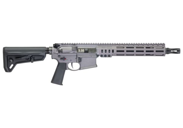 Lancer Tactical SOLGW ライセンス取得済み MK1 CAR 11.5インチ 5.56 MWS GBB エアソフトガン (Toxicant製) - グレー (#TAAS)
