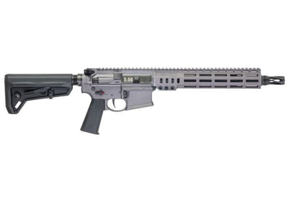 Lancer Tactical SOLGW ライセンス取得済み MK1 CAR 11.5インチ 5.56 MWS GBB エアソフトガン (Toxicant製) - グレー (#TAAS)
