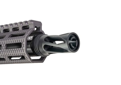 Lancer Tactical SOLGW ライセンス取得済み MK1 CAR 11.5インチ 5.56 MWS GBB エアソフトガン (Toxicant製) - グレー (#TAAS)
