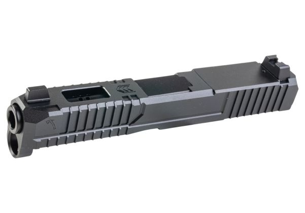 LWS X VEIL トマホーク グロック19 Gen5 GBB CNCアルミニウム / アルミGBBスライドキット（VFC仕樣）（Lancer Tactical製）