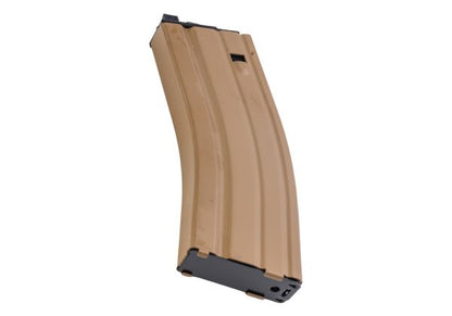 WE M4 V3 ガスマガジン（30発装填、オープンボルト式、M4/SCAR/L85対応） - タン