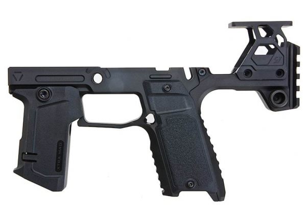 STRIKE INDUSTRIES SIG SAUER P320 GBB エアソフト用 STRIKE モジュラーシャーシ「SMC」アルファキット (EMG、BK 製)