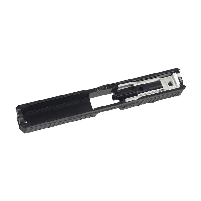 MIC カスタム オーバーバイト G17 ガスブローバック エアソフトガン (MIC-GBB-STMT) - ブラック