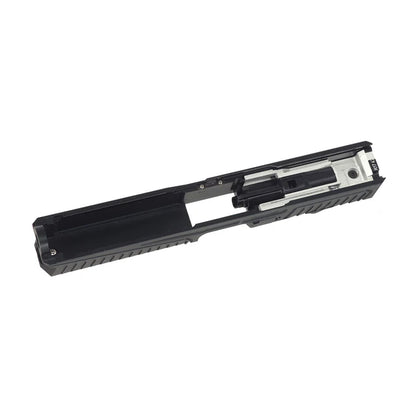 MIC カスタム オーバーバイト G17 ガスブローバック エアソフトガン (MIC-GBB-STMT) - ブラック