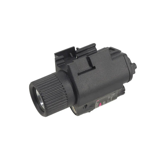 MIC M6 懐中電灯（赤色レーザー付き）（SC-0134）-ブラック