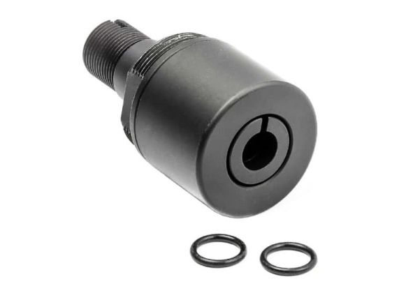 Maple Leaf サイレンサーアダプターーヘッド TM VSR-10 G-SPEC アウターバレル用 - BK (14mm CCW)