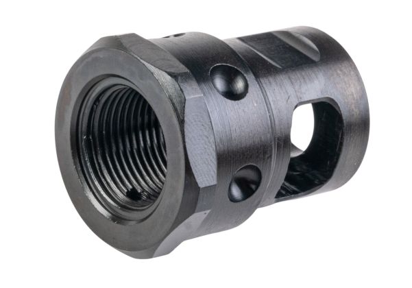 Maple Leaf 14mm CCW QDサイレンサーアダプターー用マズル - ブラック