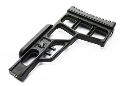 Maple Leaf MLC-S2 タクティカル折りたたみストック（VSR-10およびMLC-338用、ヒンジ付き） - ブラック
