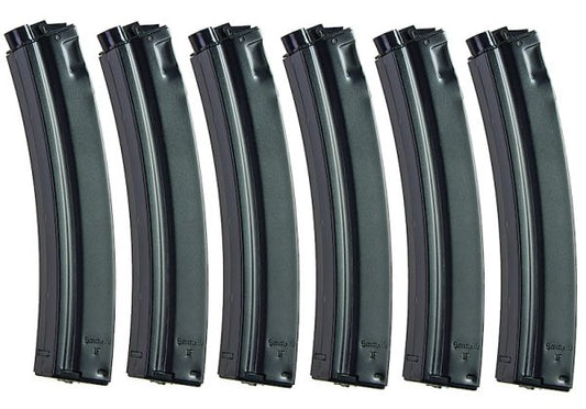 ICS CES MP5マガジン（230発装填可能なメタル製電動ガン用マガジン、6個入り）
