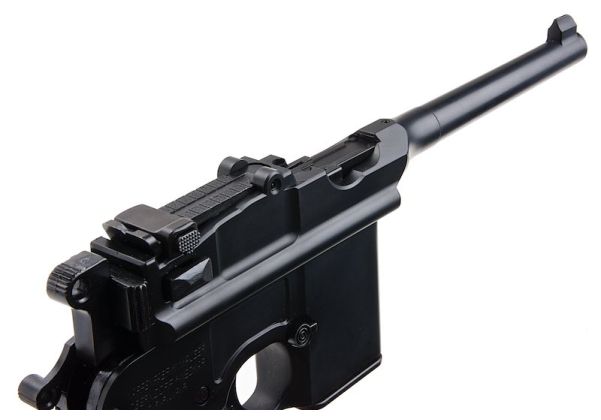 MARUSHIN M712 マットブラック ノーマルバレル グリーン ガス Airsoftピストル