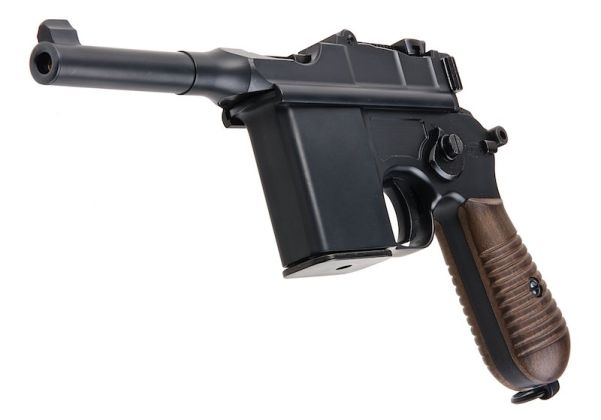 MARUSHIN M712 マットブラック ショートバレル グリーン ガス Airsoftピストル