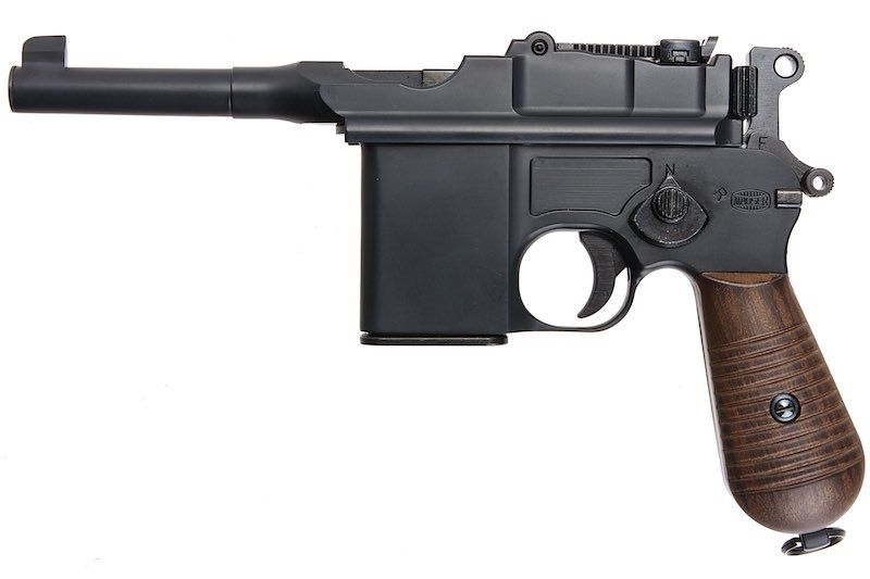 MARUSHIN M712 マットブラック ショートバレル グリーン ガス Airsoftピストル