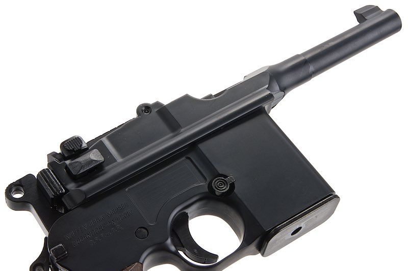 MARUSHIN M712 マットブラック ショートバレル グリーン ガス Airsoftピストル