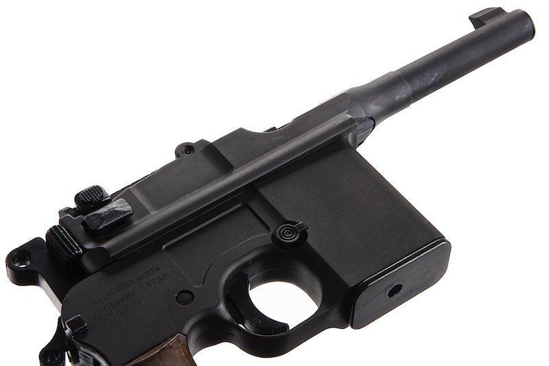 MARUSHIN M712 ブラック HW ショートバレル グリーン ガス Airsoft ピストル