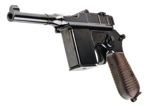 MARUSHIN M712 W ディープブラック ショートバレル グリーン ガス Airsoft ピストル