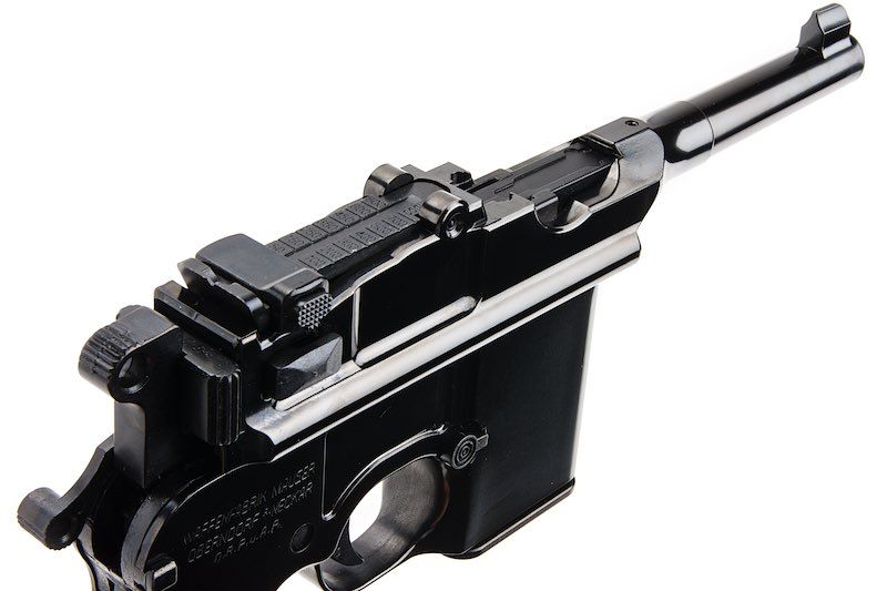 MARUSHIN M712 W ディープブラック ショートバレル グリーン ガス Airsoft ピストル