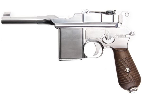 MARUSHIN M712 銀(ぎん) ショートバレル グリーン ガス Airsoft ピストル