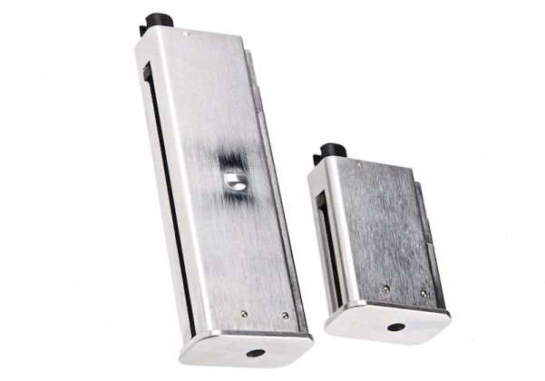 MARUSHIN M712 銀(ぎん) ショートバレル グリーン ガス Airsoft ピストル