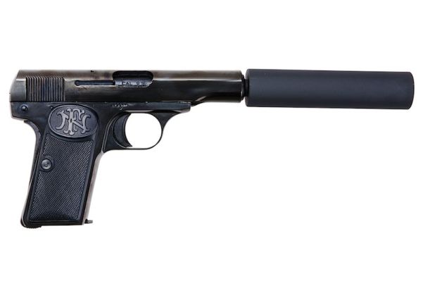 MARUSHIN ブローニング M1910 シークレットエージェント W ディープブラック モデルガン