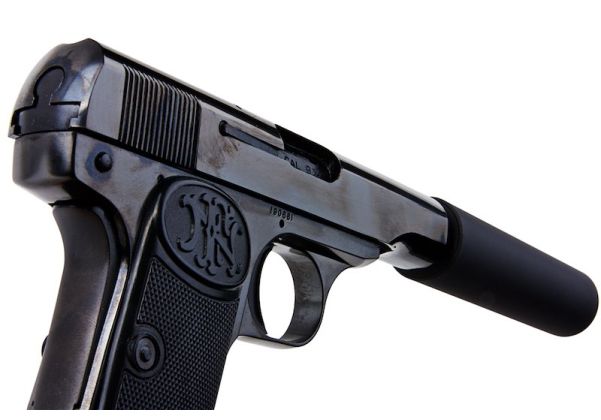 MARUSHIN ブローニング M1910 シークレットエージェント W ディープブラック モデルガン