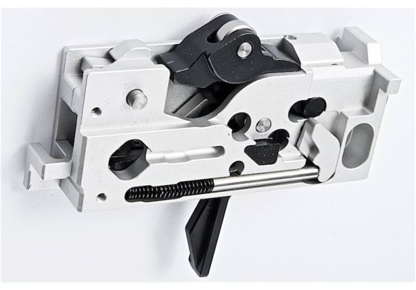 G&P Tokyo Marui MWS 軽量ドロップインフラットトリガーボックスセット（ボルトリリース付き）（CNCアルミニウム / アルミ）