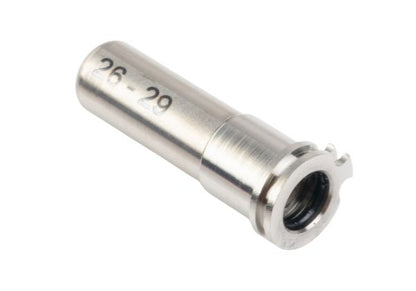 MAXX 調整可能エア密封(みっぷう)ノズル エアソフトガン AEG シリーズ用 (26mm - 29mm) CNC チタン
