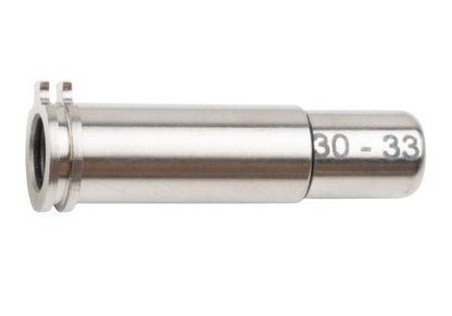 MAXX 調整可能エア密封(みっぷう)ノズル エアソフトガン AEG シリーズ用 (30mm - 33mm) CNC チタン
