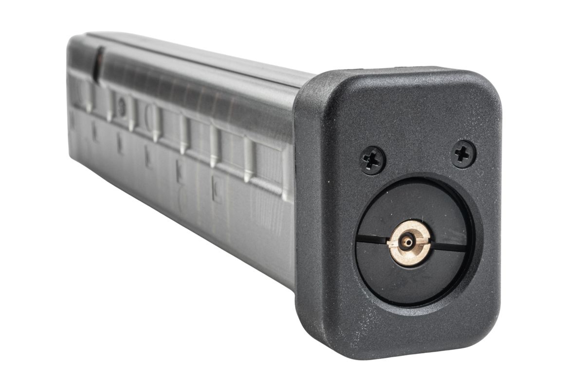 Maruyama SCW-9 / SPC-9 / MP9 (MP IX) ガスマガジン (装弾数45発、ストレートスタイル)