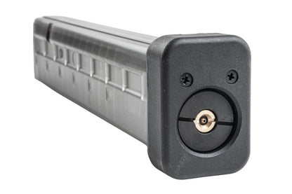 Maruyama SCW-9 / SPC-9 / MP9 (MP IX) ガスマガジン (装弾数45発、ストレートスタイル)