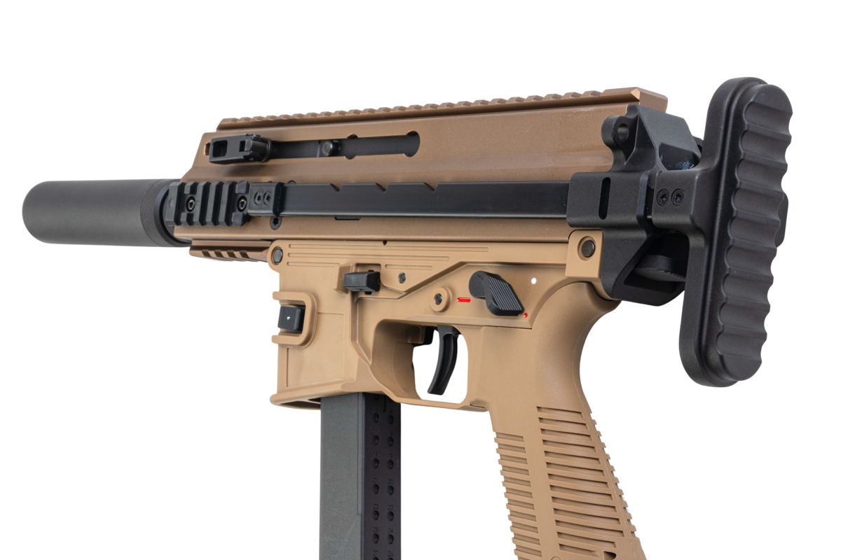 Maruyama SCW-9 PRO-G Airsoft GBB SMG - TAN